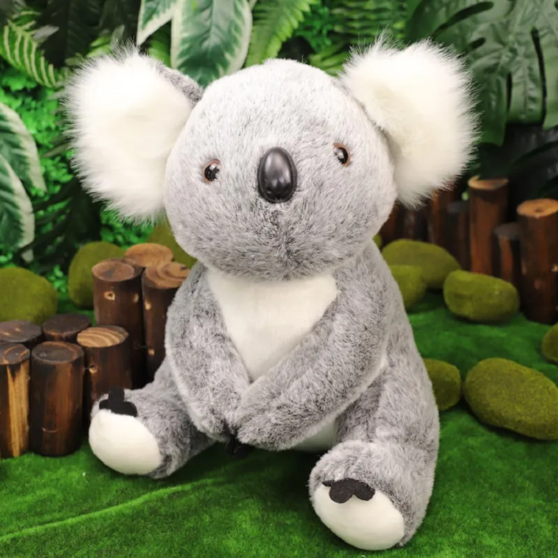 2 color 21cm 28cm Simulação Koala Plush Toy Doll Koala Dolls Sovevenir Children Gift Wholesale