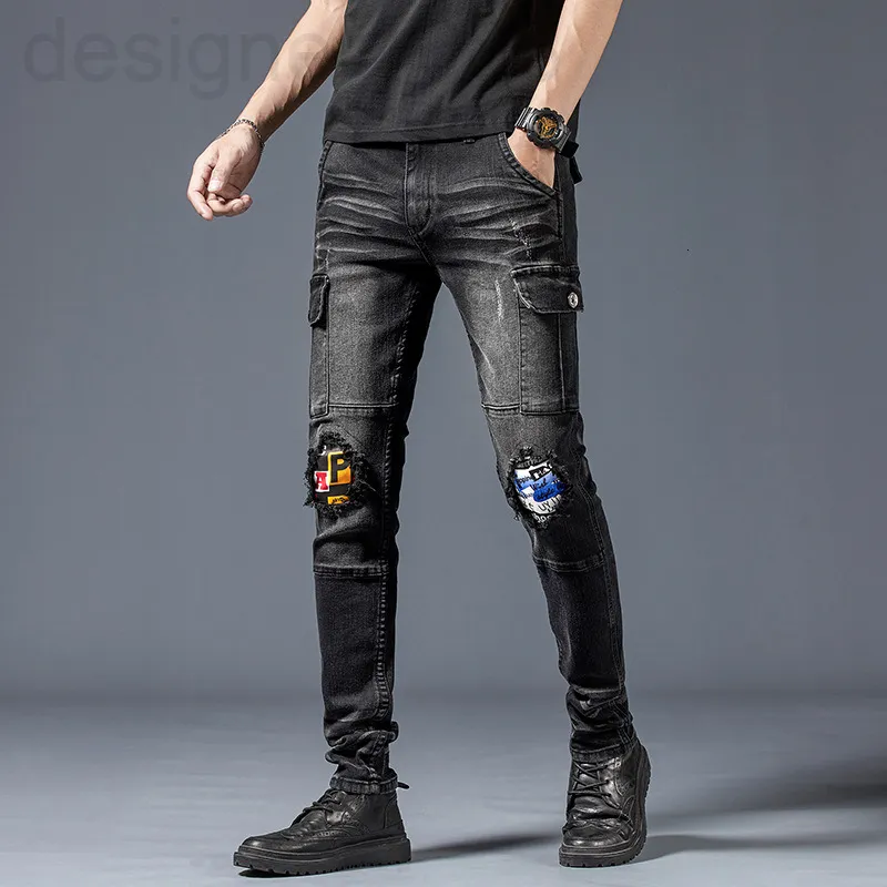 Mens Jeans Designer Locomotive New 