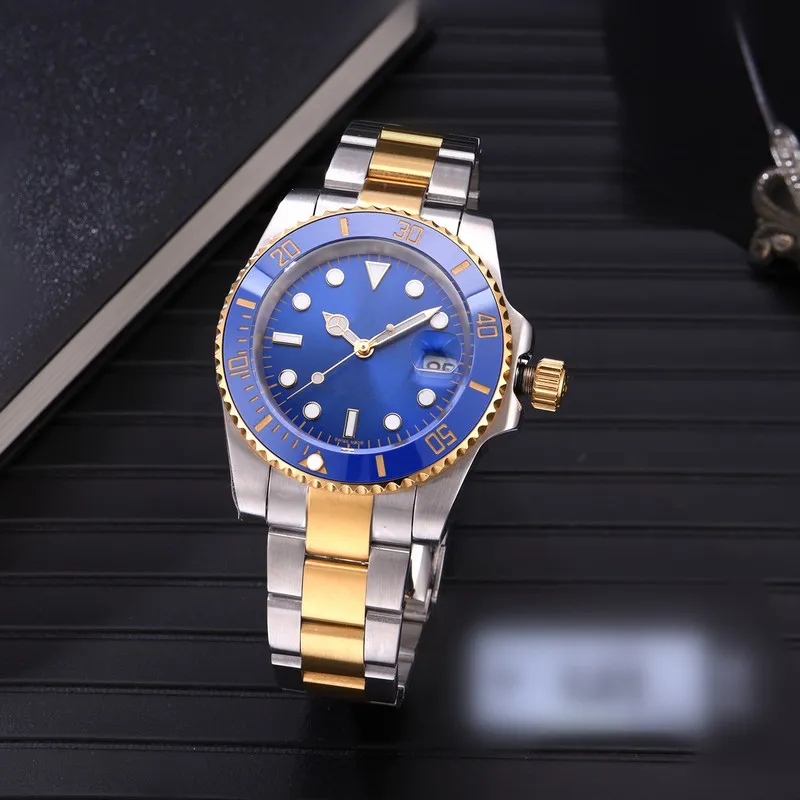 Ceramic Bezel Mens Watches 41mm Automatic Mechanical 2813 Movement Watch Luminous Sapphire Waterproof Sports Self-Wind Fashion Wristwatches Montre de Luxe C6