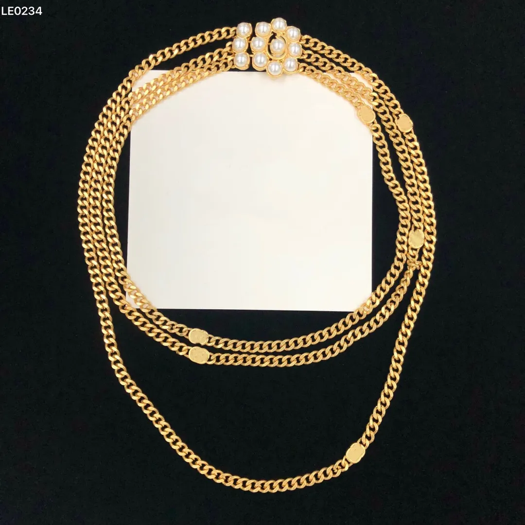 Jóia de pulseira de letra de pérola para feminino para mulheres conjunto de presentes de alta qualidade Gold Chain colar Jóias de jóias Linka