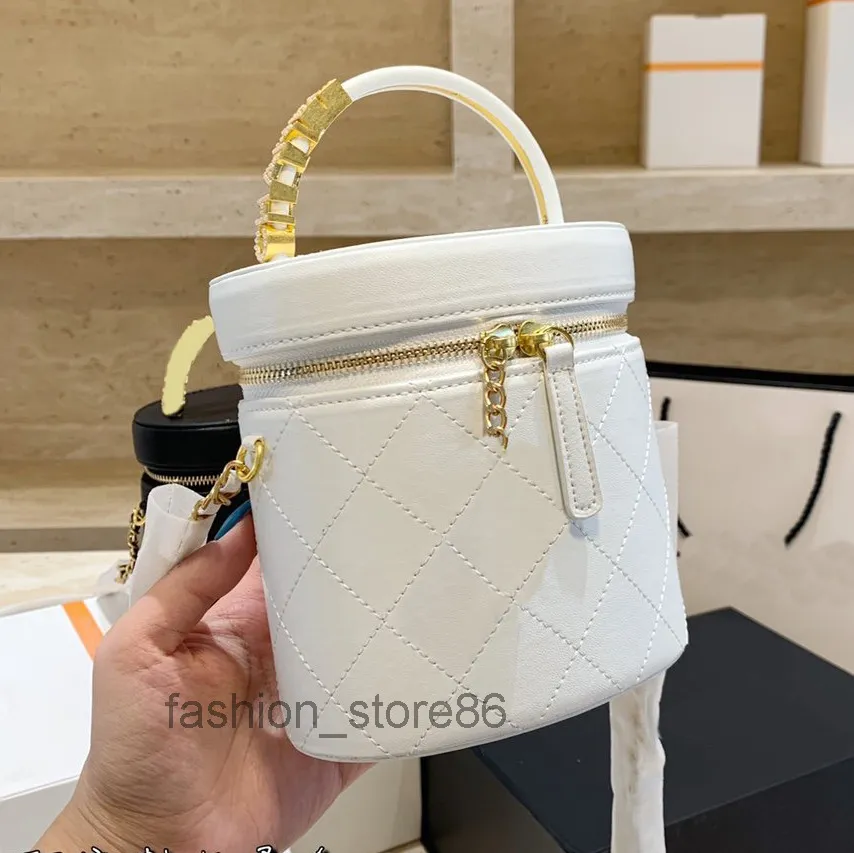 Сумка Diamond Lattice mini Bucket Bags жемчужный кошелек Messenger Luxurys Лучшие дизайнеры Качество Wom