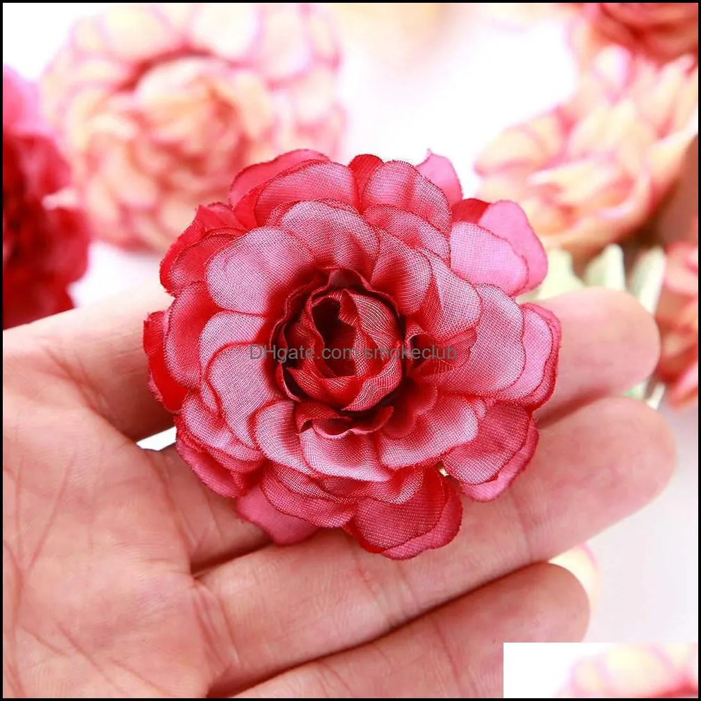 New flower head multi-layer simulation flower fake Hydrangea DIY manual accessories home decoration