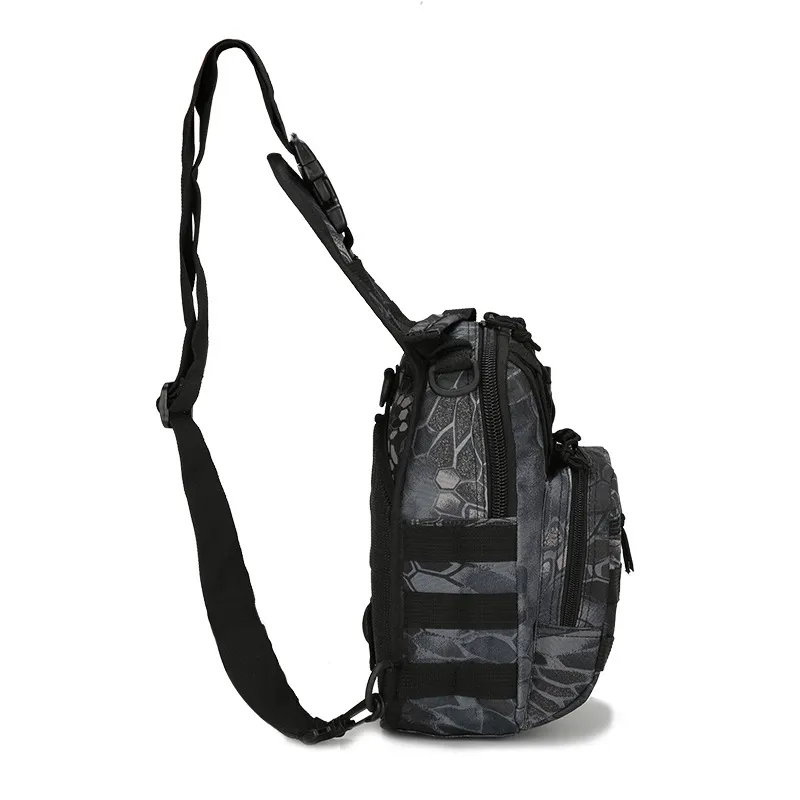 Saco de corpo cruzado militar ao ar livre saco de escalada esportes tático caminhadas acampamento caça daypack pesca bag193x