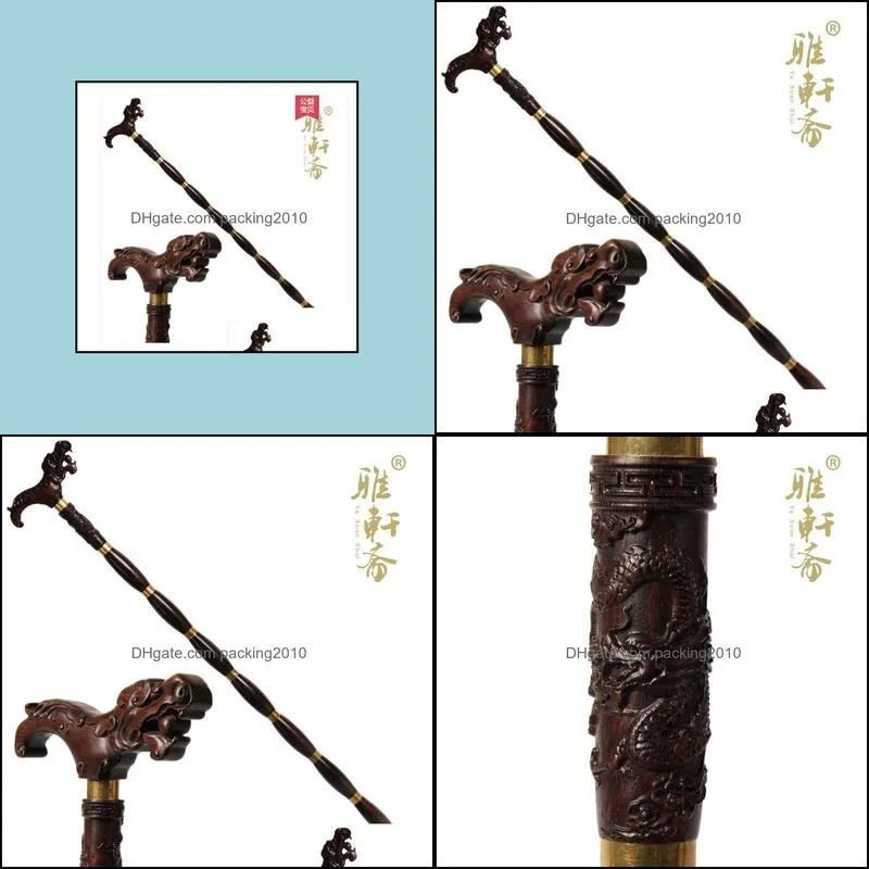 Other Home Decor Rosewood Ebony Wood Stick Old Euphorbia Rubra Wooden Crutch Crutches Leading Elderly Chicken Wing Products