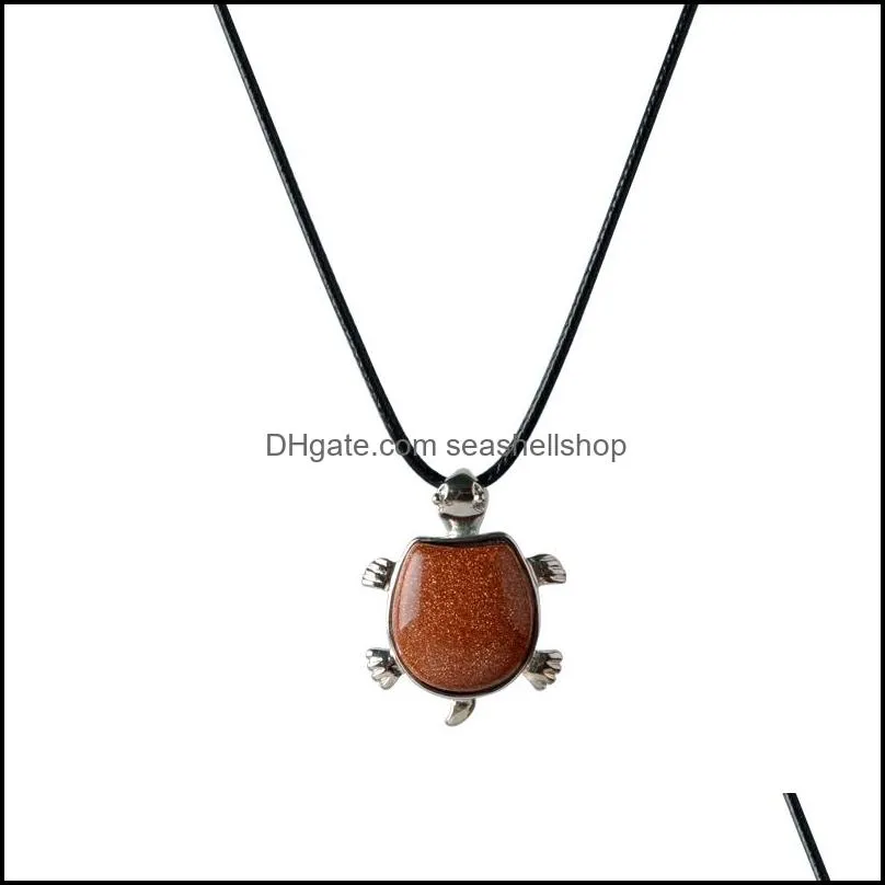 2017 natural red carnelian turtle crystal pendant women charka healing tortoise jewelry necklace 18