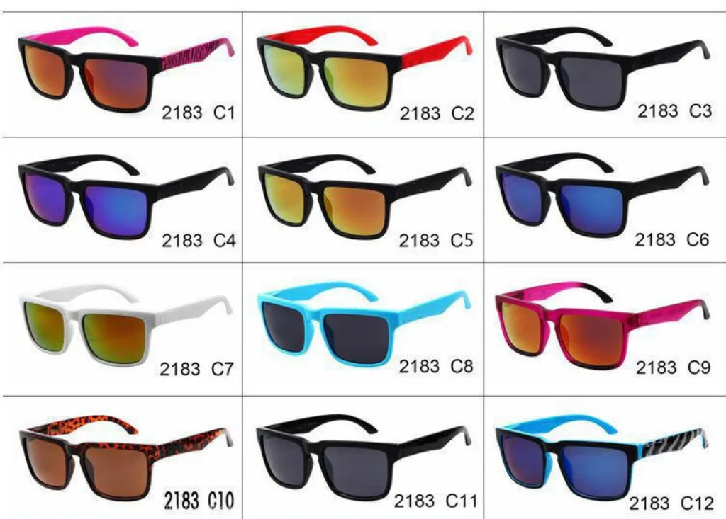 Neue Farben Brand Designer ausspioniert Ken Sonnenbrillen Männer Sport Schutzbrille UV400 Cool Cycling Sun Gläses 2183