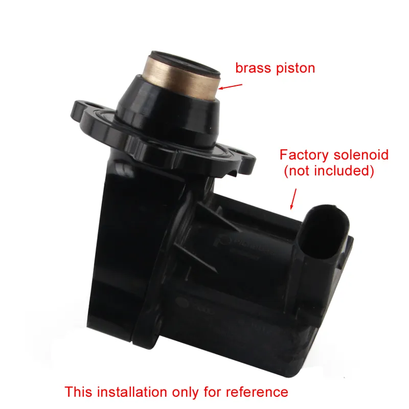 Aluminum Blow Off Valve Adapter For VW Audi TSI TFSI 1.4 1.8 2.0 Turbo Engines