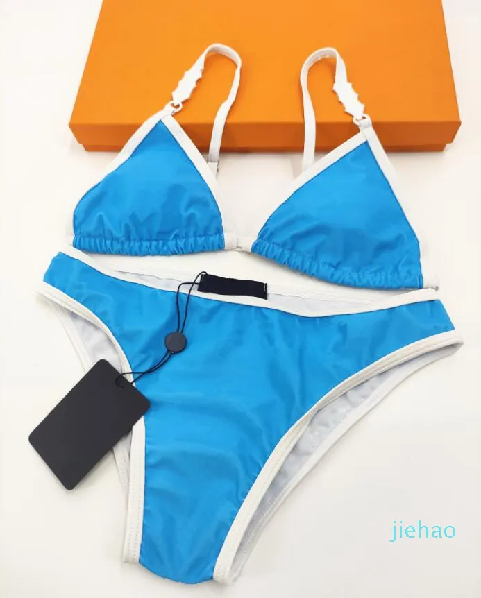 2022-Trendy Designer Bikini Für Frauen Zwei Stück Badeanzug Mit Buchstaben Sommer Sexy Bademode Dame Badeanzüge Multi Stile S-XL