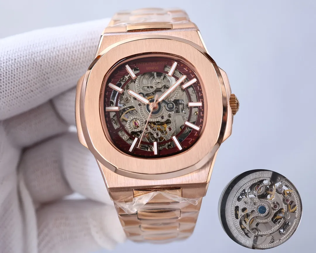 Montre mécanique à remontage automatique pour hommes, Surface en verre minéral, boîtier en acier inoxydable, bracelet, cadran en céramique