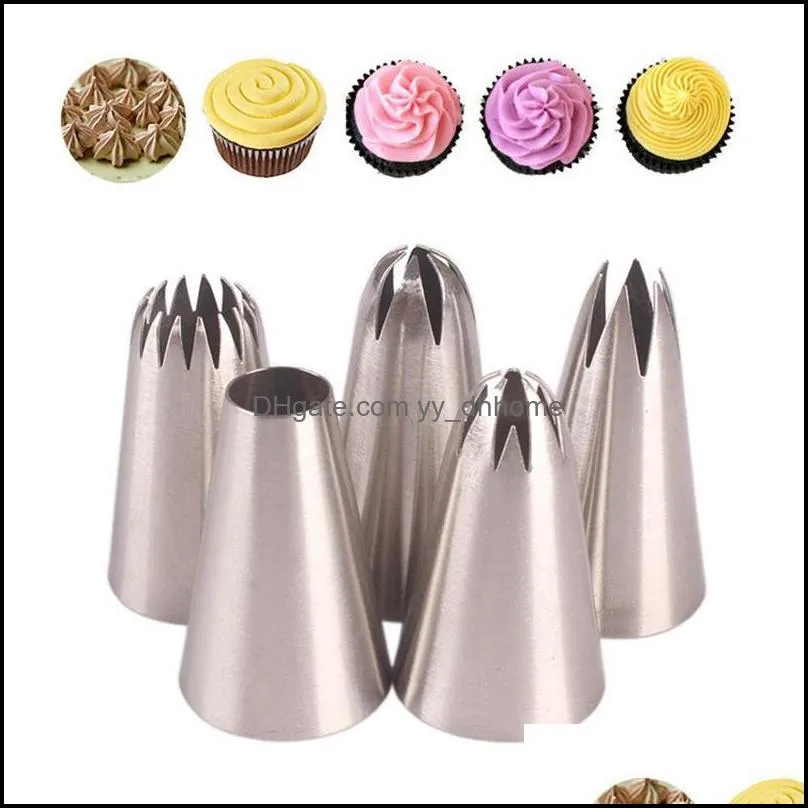 flower icing piping nozzles pastry tips cake decorating baking tools &