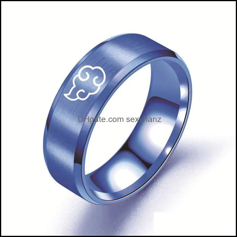 Stainless Steel Band Rings for Women 10MM Width Finger Girl Men Fashion Jewelry Goth Gay Ring