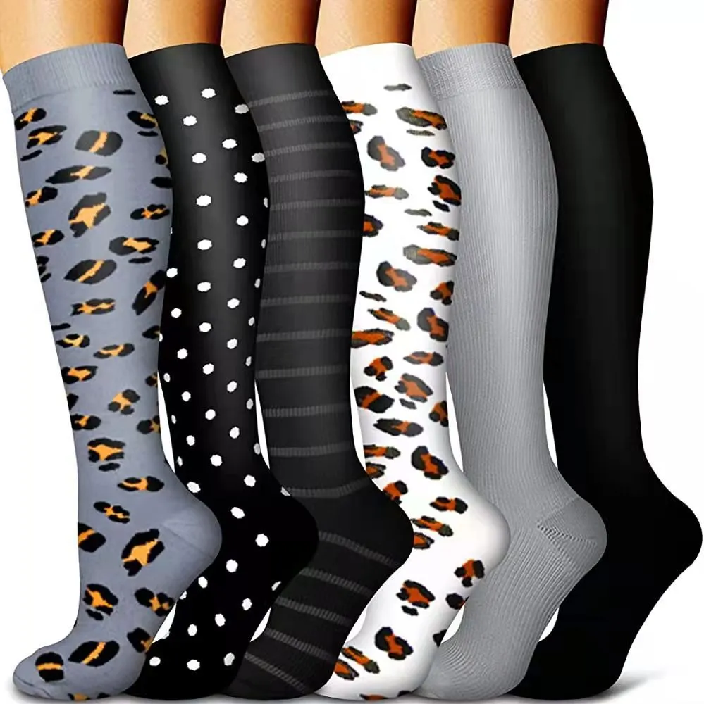 Hommes et femmes filles chaussettes de compression circulation varique varices