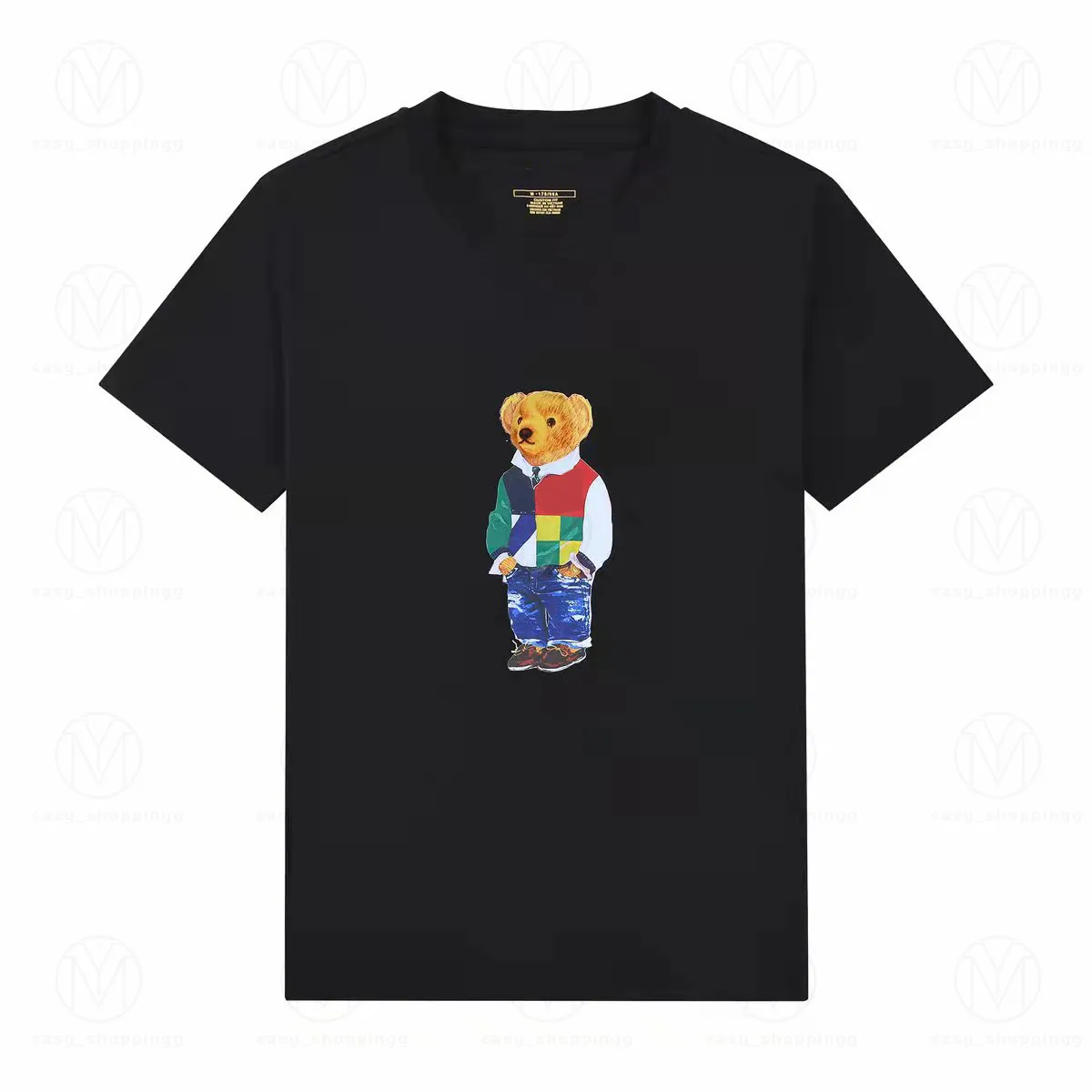 Polo Tshirts Designers Fashion Bear T Shirts Polos Mens Women T-shirts Tees Tops Man S Casual Chest Letter Shirt Klädhylsa S Tyg 8464
