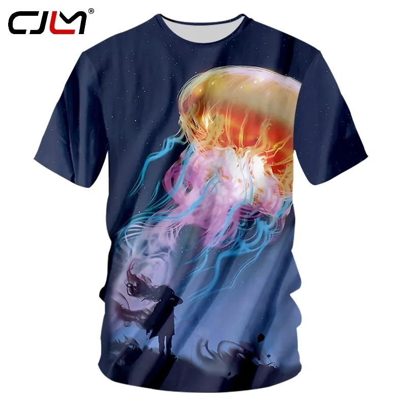 3D T-shirt Mannen Zomer Tops Print Galaxy Ruimte T-shirt Man Grappige Cartoon T-shirts Homme Fitness Korte Mouw O Hals tee Shirt 220623