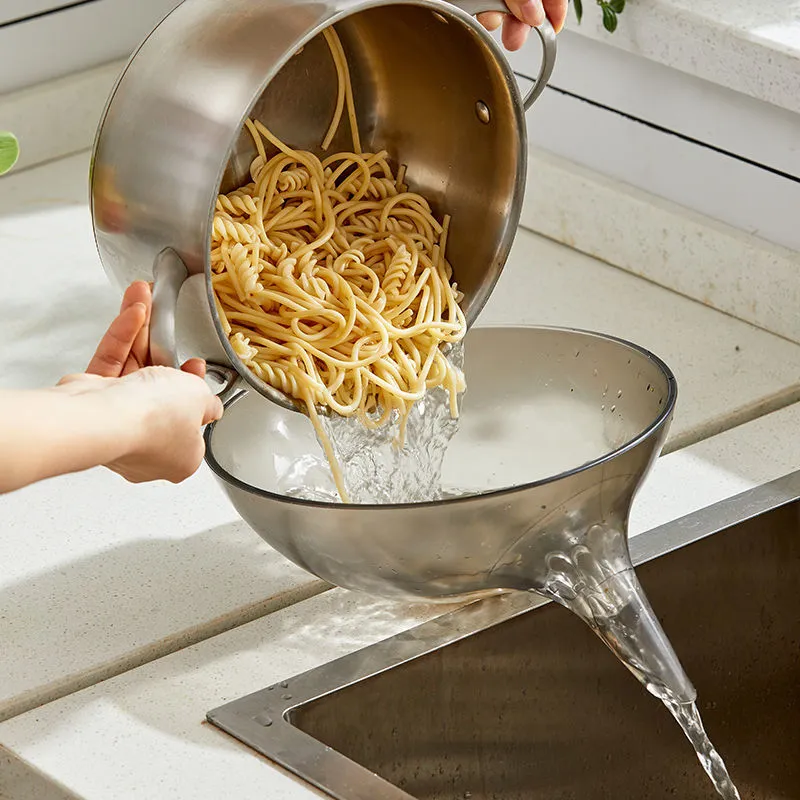 Piatti per spuntini alla frutta Lavabo per verdure creativo Cestino per il lavaggio della cucina per la casa Cestino portaoggetti per tavolino Articoli per la casa multifunzionaliutensili da cucina