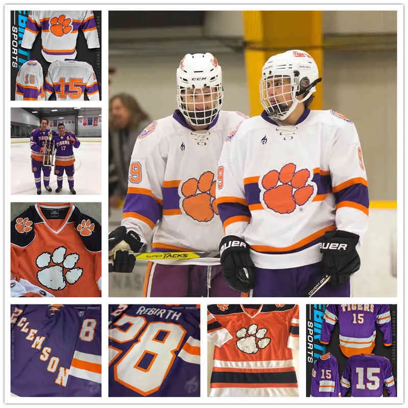 Clemson hockey hot sale jersey