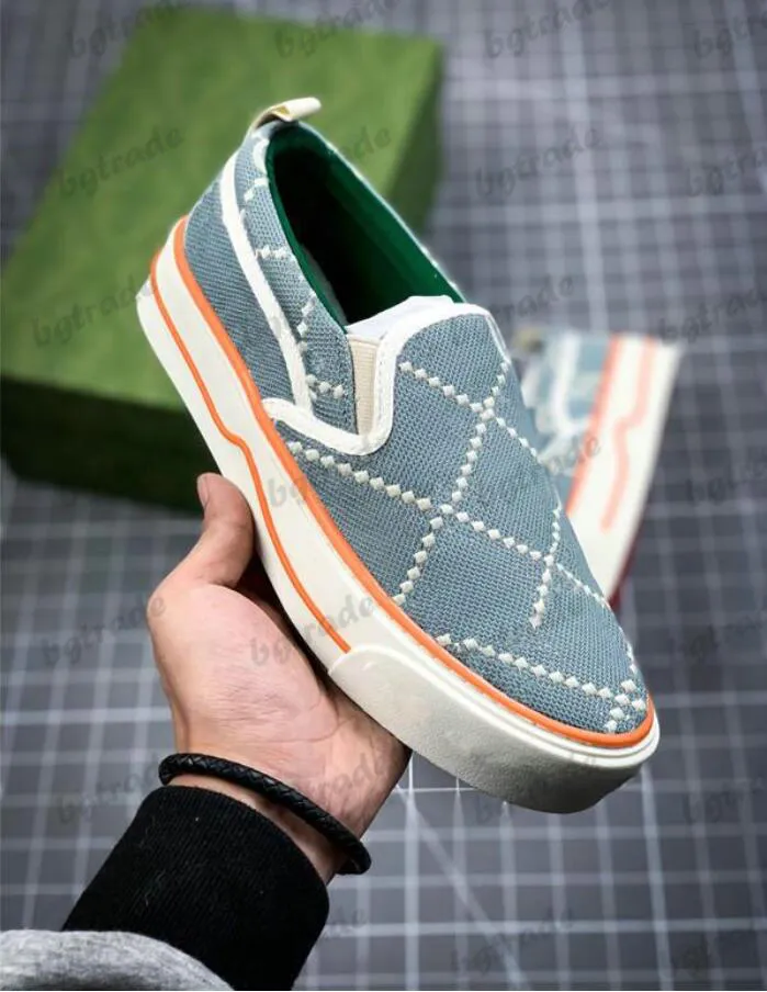 테니스 1977 Slip-on 스니커 디자이너 캔버스 플랫폼 낮은 탑 신발 유기농 Jacquard Denim Chunky Retro 고무 덩어리 고급 남성 여성 신발