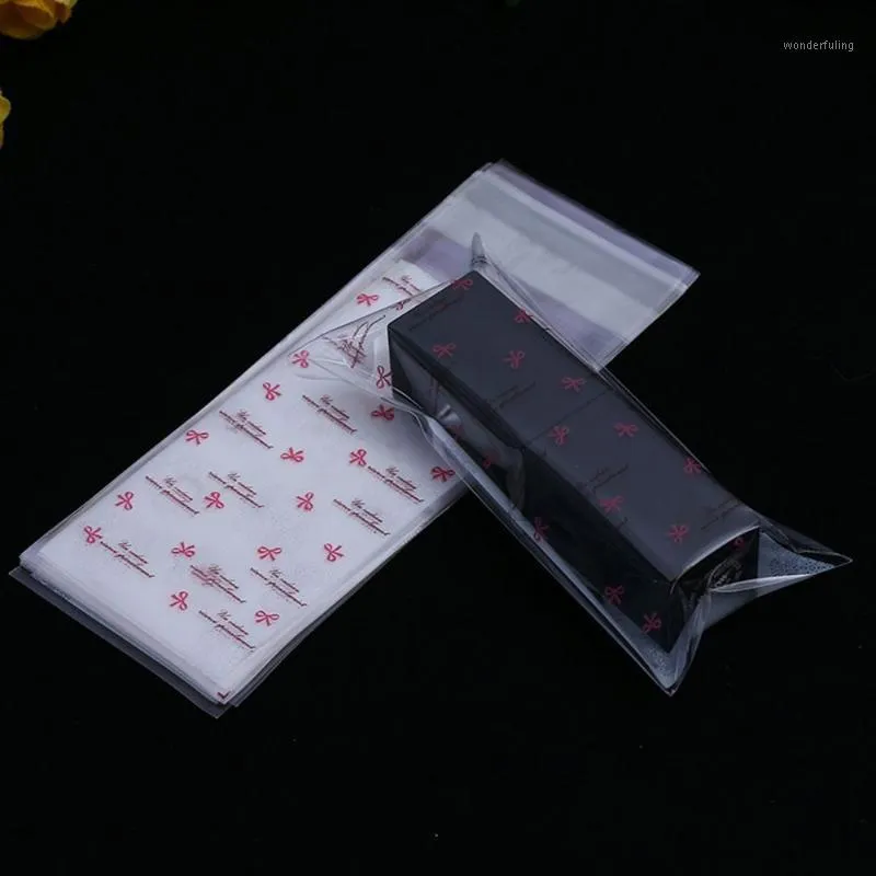 Cadeau cadeau 5x10cm petit emballage festival faveurs fournitures de fête emballage de biscuits emballage rouge à lèvres sacs d'emballage bonbons poche