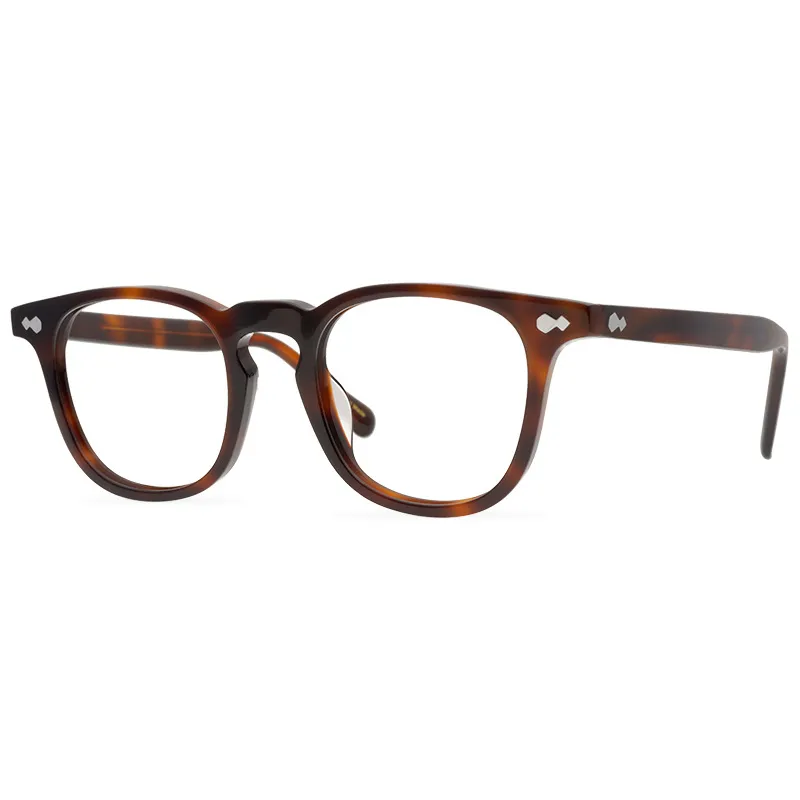 Merk Designer Square Brillen Frame Mens Myopia Optische Bril Mode Leesbril Mannen Dames Plank Spektakel Frames met duidelijke lens