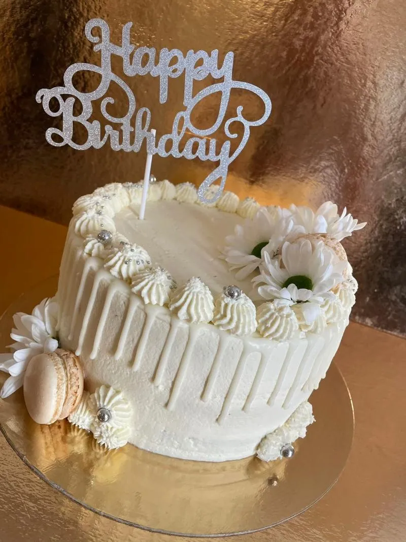 Altri articoli per feste per eventi 10 pezzi Topper per torta di buon  compleanno Plug-in glitter creativo per decorazioni di torte Dessert  Cottura fai