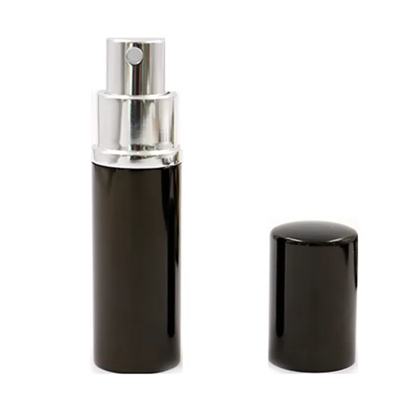 Mini bouteille d'atomiseur de parfum rechargeable de voyage portatif pour le cas 5ML de pompe de parfum de jet vide