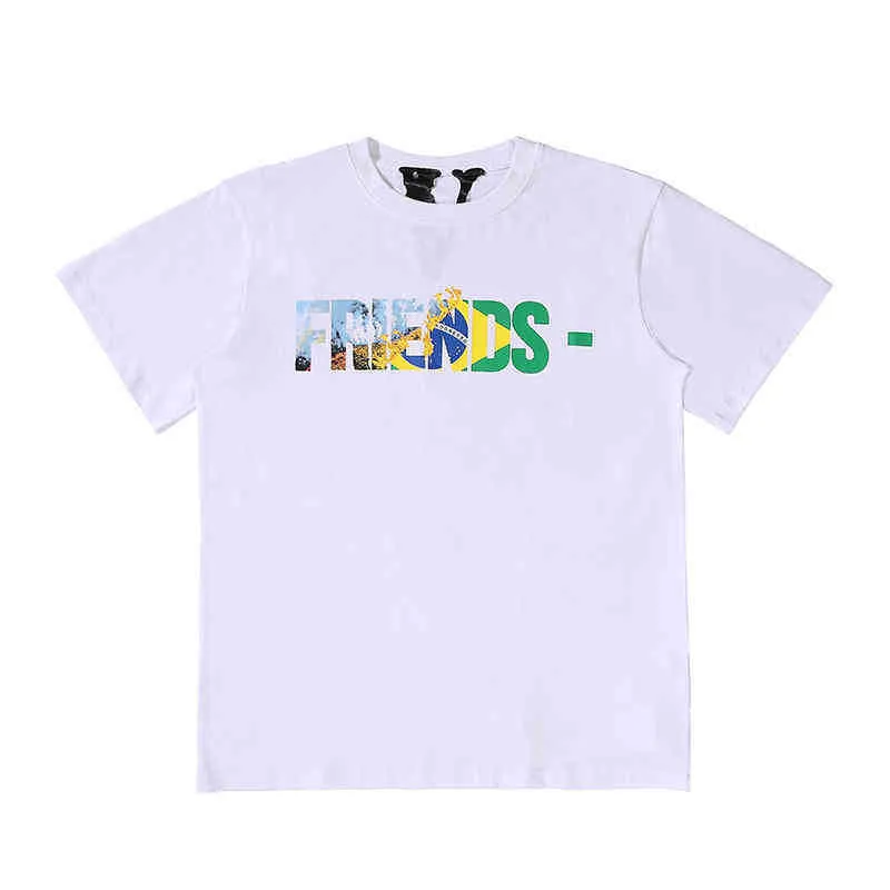 通販オンライン デザイナーファッションビーチtシャツストリートファッションブランドfujiwaraブラジルの旗limited Vlonesメンズ半袖tシャツ 正規品 の人気商品 Vtech Computer Com