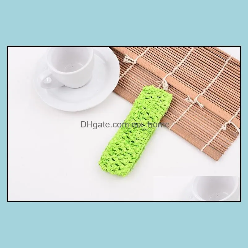 Korea Children Knitted elastic headbands Baby Crochet hair band 38 color 60 p/l Free Delivery