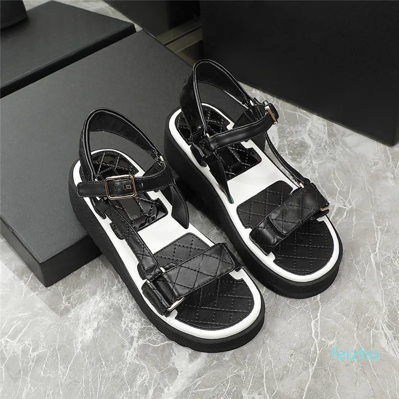 2022-New Candy Color Sandals in Spring and Summer Sports Style Flat Bottom Casual Shoes 다재다능하고 편안한 여성 신발