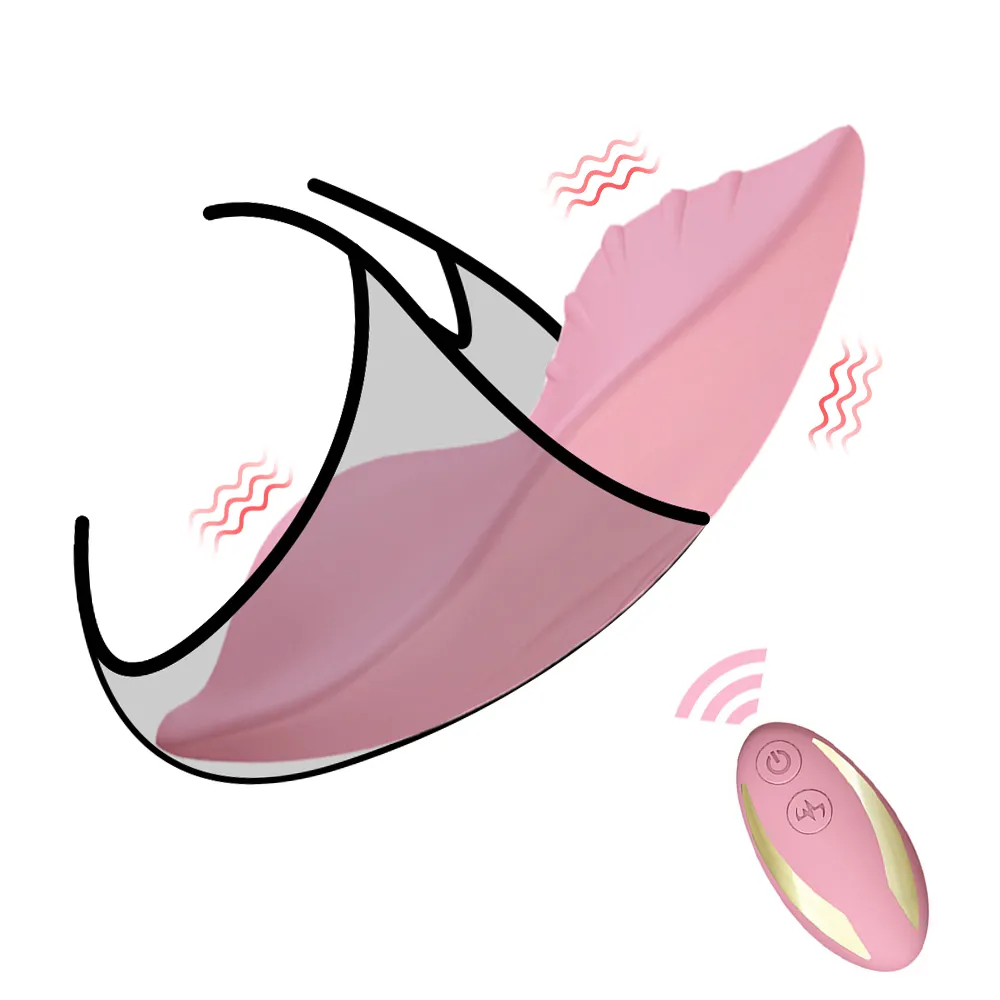 Silikon bärbara trosor vibrator sexiga leksaker för kvinnor klitoris stimulator 9 lägen fjärrkontroll laddningsbar erotisk