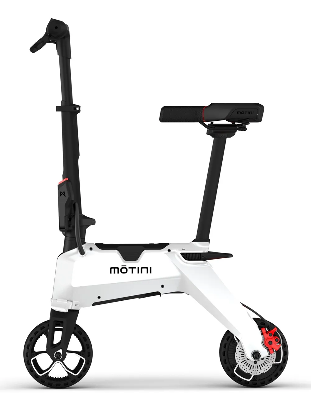 MOTINI Nano Mini Portable Scooters 250W Motor 7 Inch Tire - White