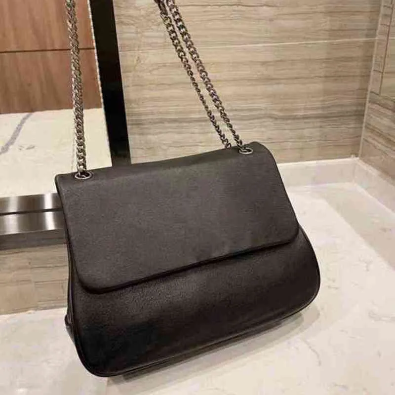 Shoulder Bags Women Crossbody Messenger Large Capacity Underarm Handbag Metal Chain Soft Fashion Designer Leather Lady Wallet 1104