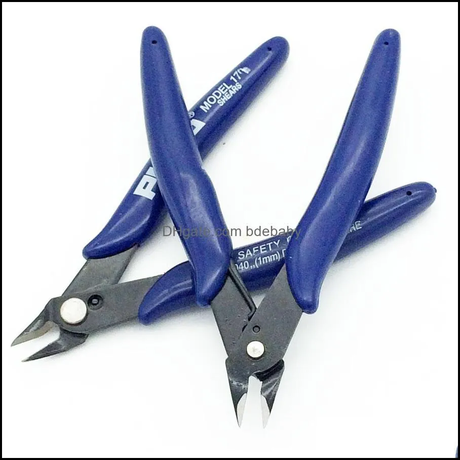 Plato 170 Electrical Wire Cable Cutters Cutting Side Snips Flush Pliers Nipper Hand Tools Herramientas