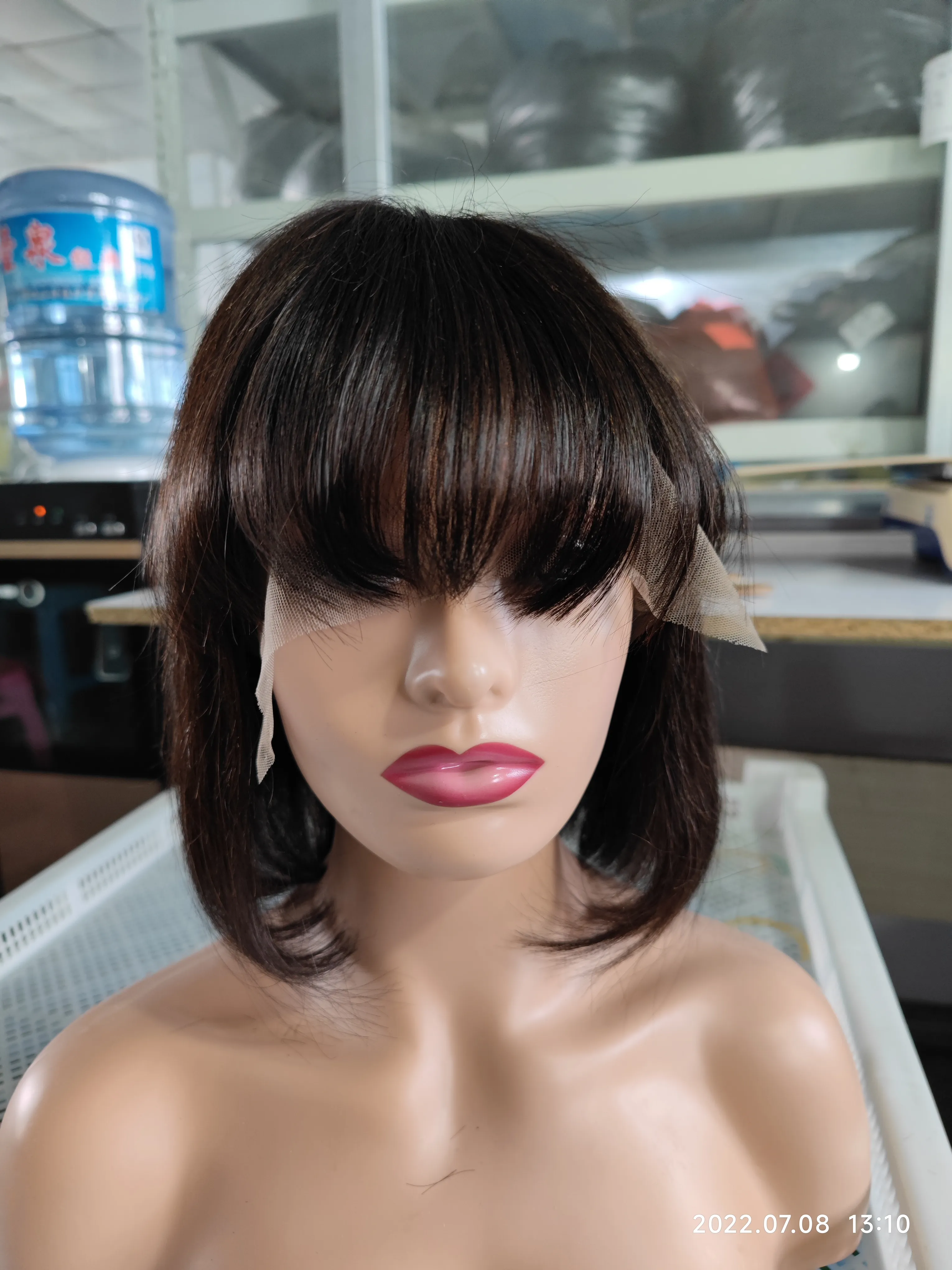 Full lace wig best sale human hair pas cher