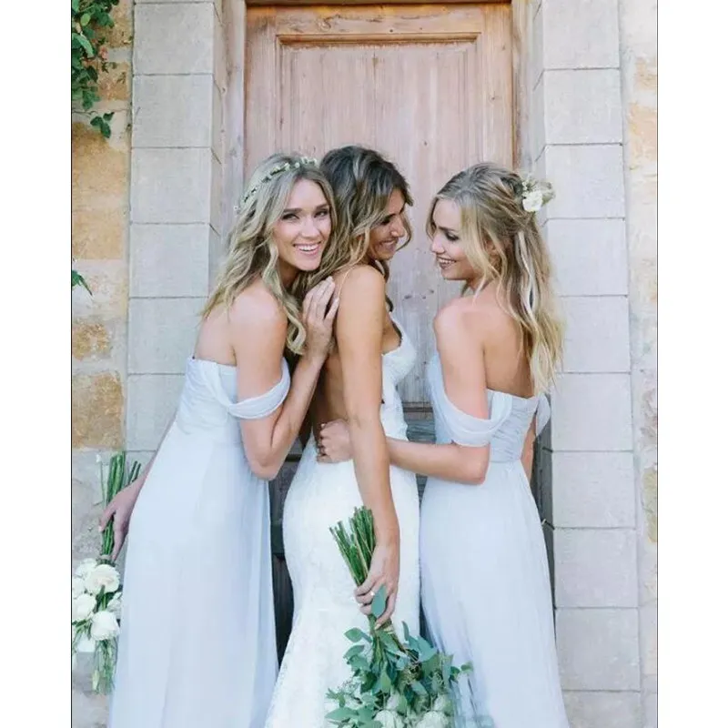 princess polly baby blue dress 25 Unique Bridesmaid Dresses from Real Weddings main image 1