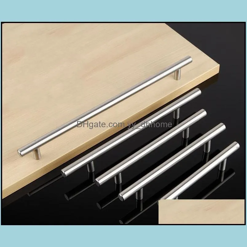 t type cabinet handles stainless steel cupboard door drawer pulls wardrobe shoe kitchen cabinets kitchen accessories sn4566
