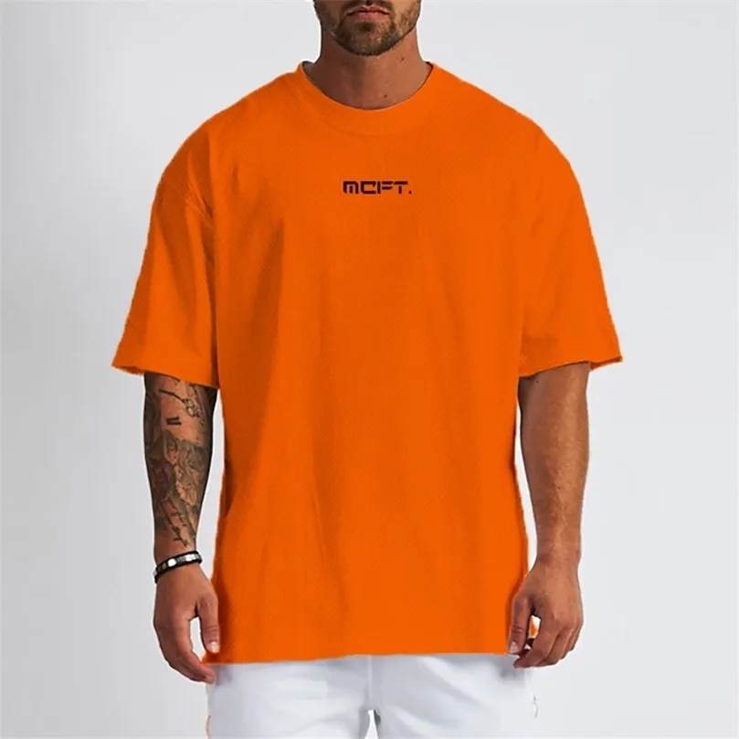 Mens na pół rękawie Owwony koszulki T -koszulka Siatowa Siód Odzież kulturystyka Fitness Lose sportowe strefy streetwearu Hip Hop Tshirt 220621