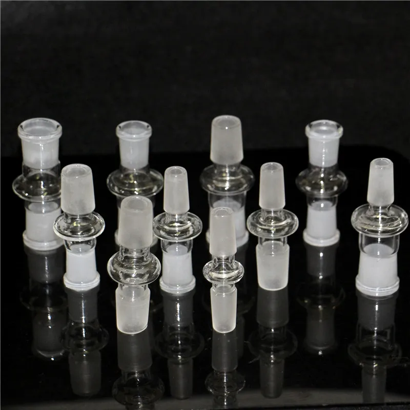 smoking glass bong adapter 14mm 18 mm male female joint converter dabber tool wax