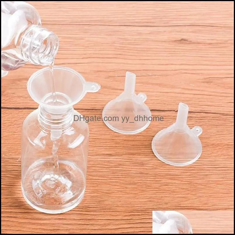 plastic small funnels for perfume liquid  oil filling empty bottle packing tool pae12386