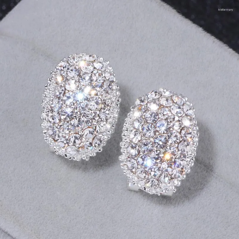 Stud Classic Design Romantic Jewelry 2022 Fashion Cubic Zirconia Stone Earrings for Women Elegant Wedding Gift WX023StudStud Kirs22