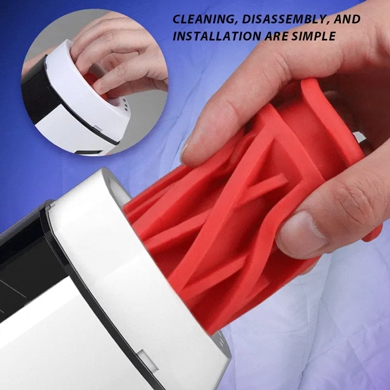 Leten 708pro Maschio Masturbatore Volano Pistone Riscaldamento