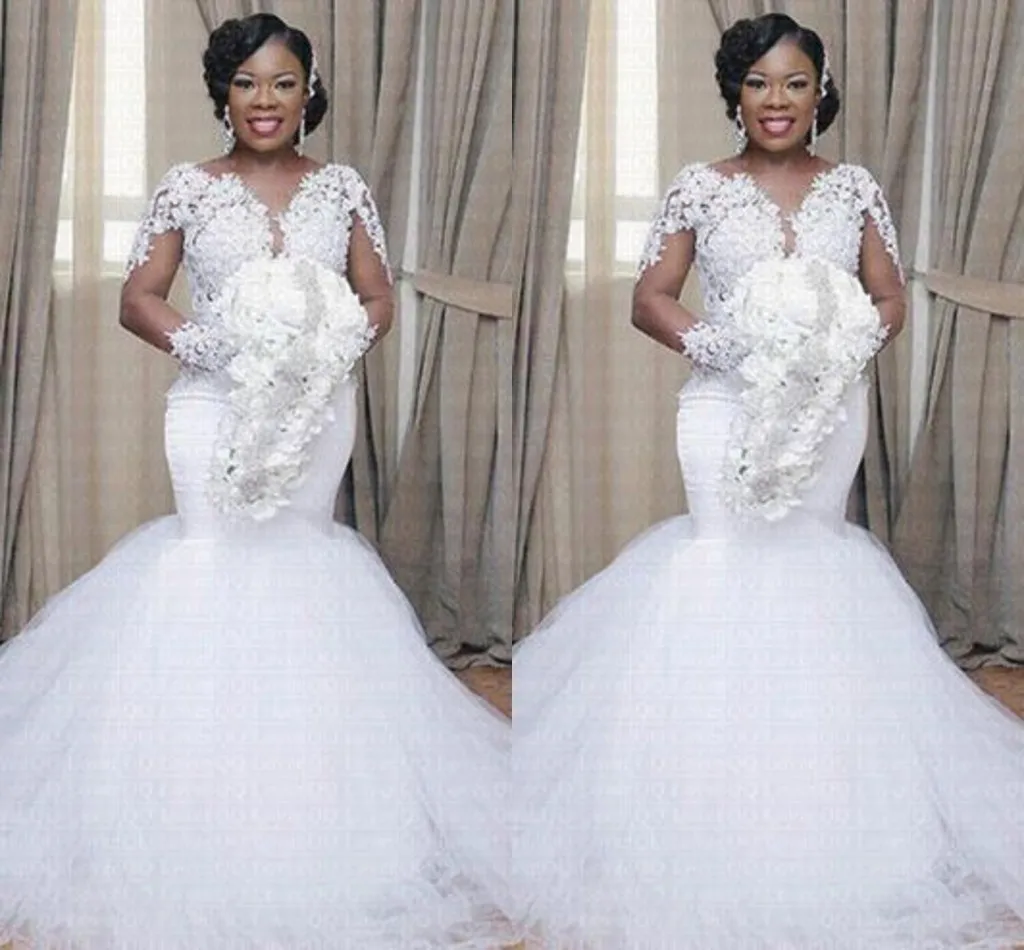 Rhinestone mermaid wedding sales dress