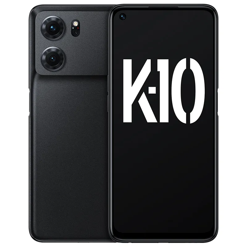 OPPO Original K10 5G Mobile 8 GB RAM 128 GB 256 GB ROM MTK Dimensity 8000 Max Android 6.59 "120Hz LCD Full Screen 64.0MP NFC 5000MAH FACE ID FINGERPRINT SMART CELL 12