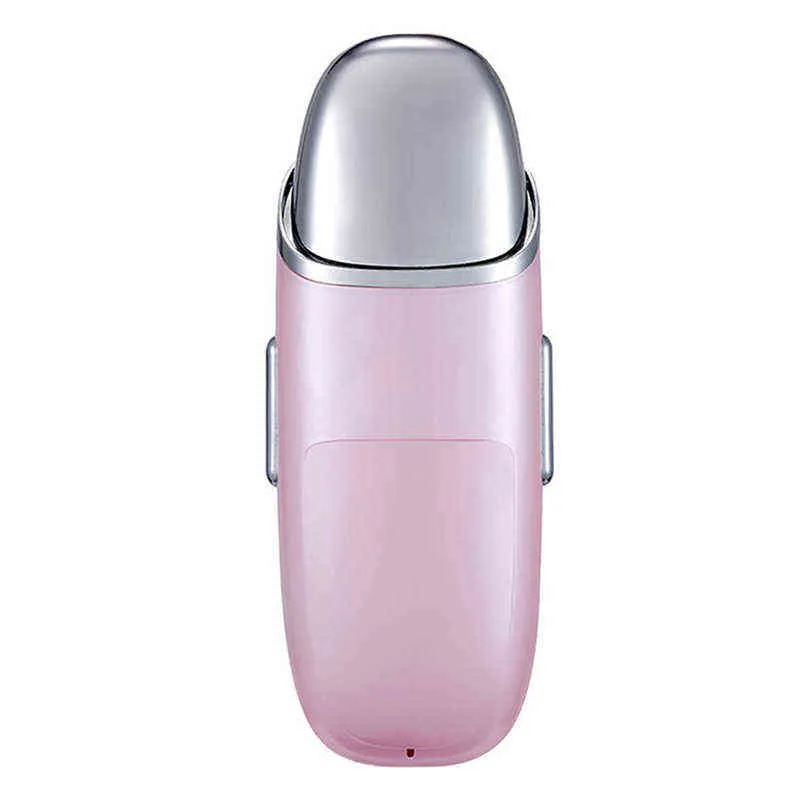 Portable Nano Mist Sprayer Ansiktskropp Nebulisator Steamer Fuktande hudvård Mini Face Spray Beauty Rechargable Instruments 220507