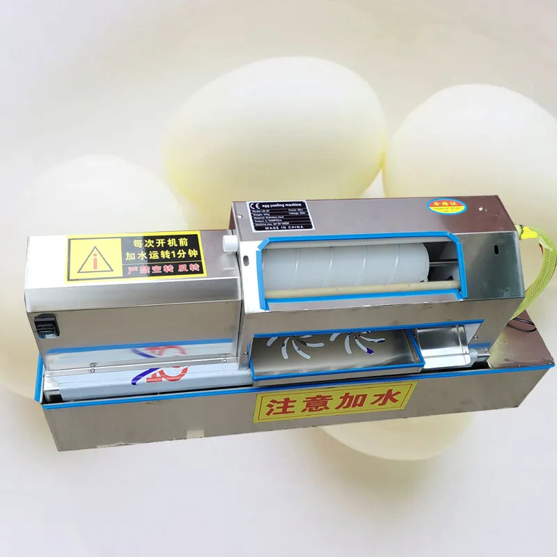 Otomatik tavuk yumurta kabuğu çıkarma makinesi haşlanmış tavuk yumurta shapler makinesi