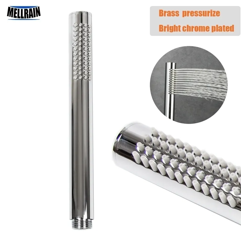 Quality Brass Hand Shower Head Material Hold Polishing & Chrome Plated Bathroom Accessories Y200109