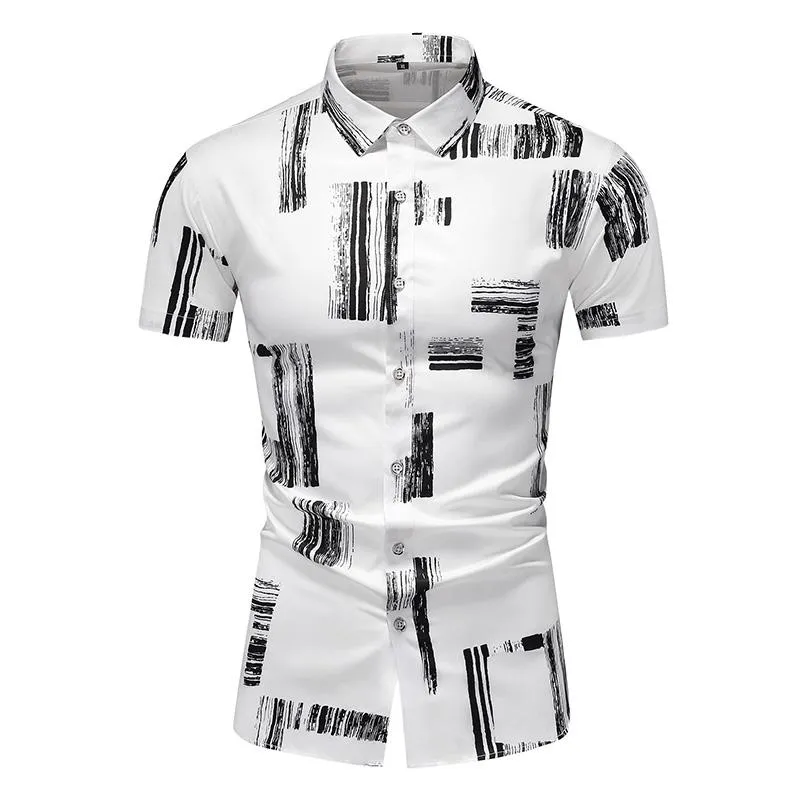 Camisas casuales para hombres camisa de manga corta para hombres 2022 estampado de moda de verano hawaiano xl 5xl 6xl 7xl ropa juvenil