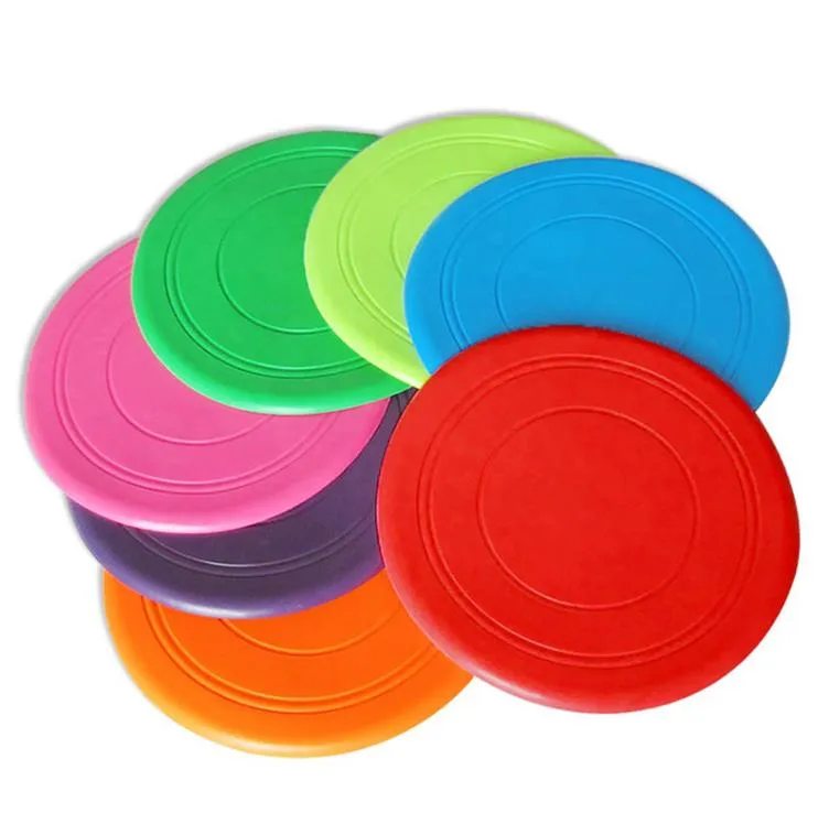 Dog-toys For Large Dog Puppy Pet Toy Dogs Training Tool Pet-Dogs Disc Soft Chirstmas 7 Colors Toys SN4492