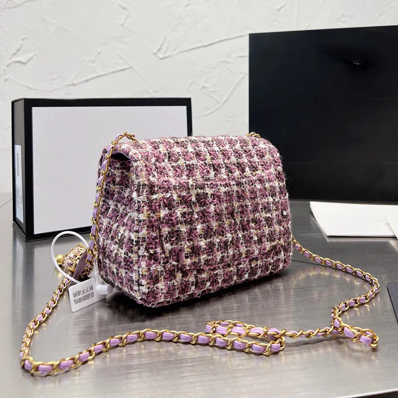 Chanel tweed bag 2020 hotsell