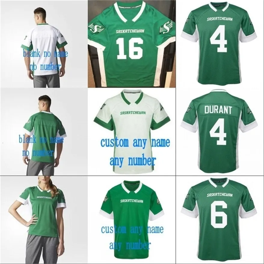 MMIT88 2018 Novo estilo Saskatchewan Roughriders 4 Durant Bagg 6 Rob Bagg Men.