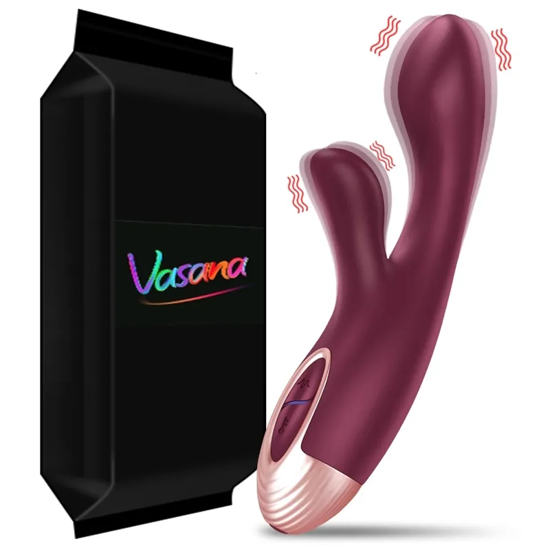 アダルトマッサージャーヴァーサナヒーティングメスGスポットバイブレーターRabbit Cloris Stimulator Vagina Massager Handheld